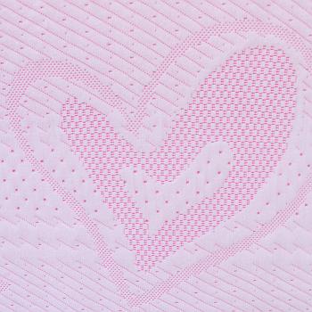 D153-1（旧XS0153X13）床垫圆机布 涤纶涤线 涤线色纱 色纱 粉红色
